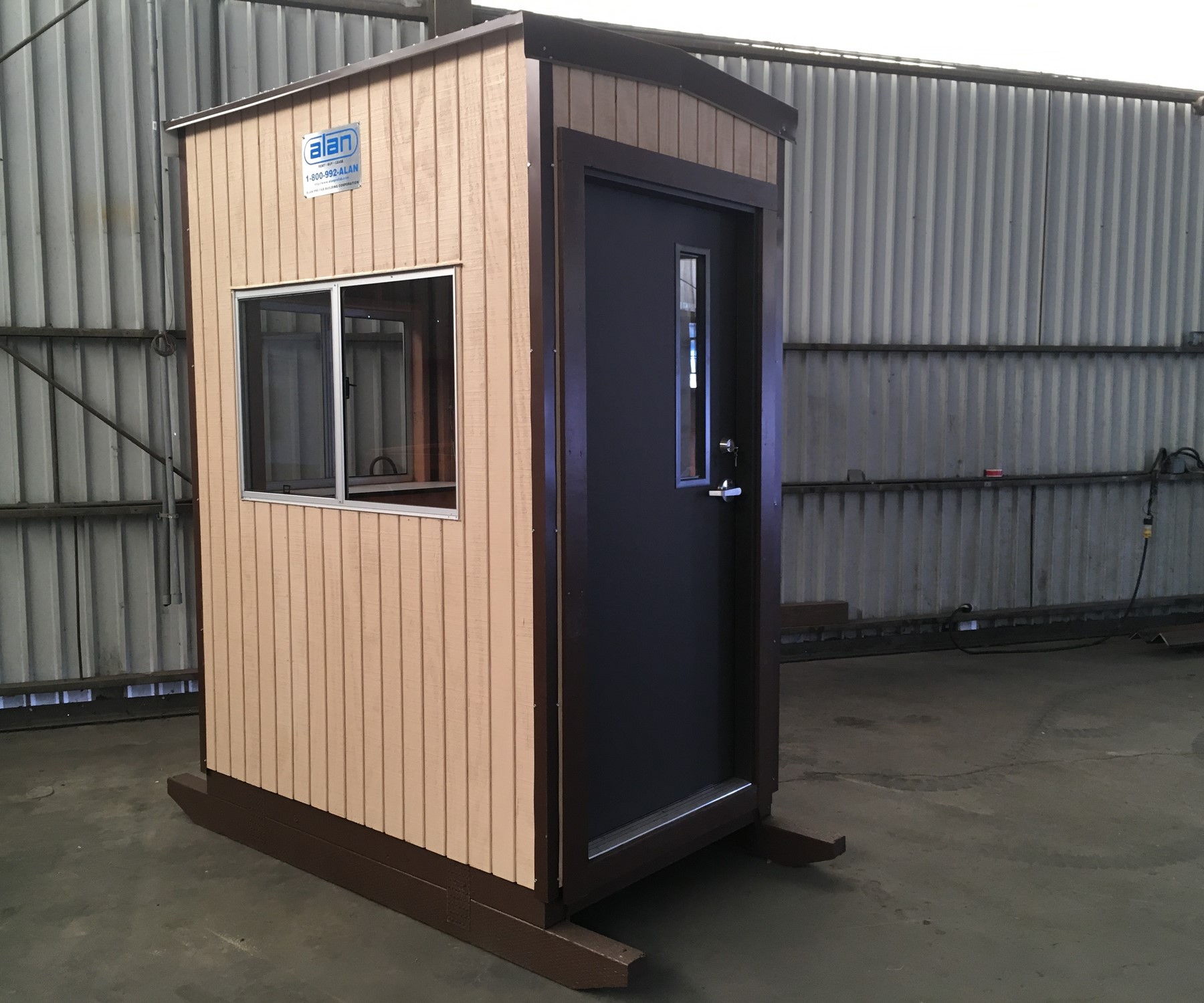 4'x6' Skid Mounted Guard House