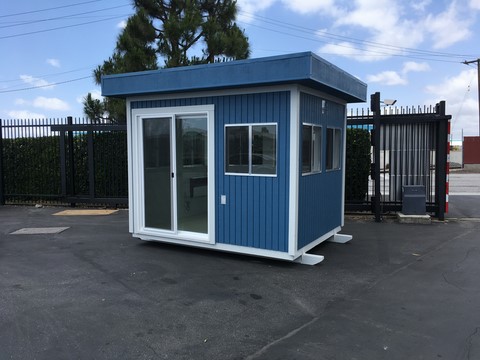 custom skid mounted guard house los angeles