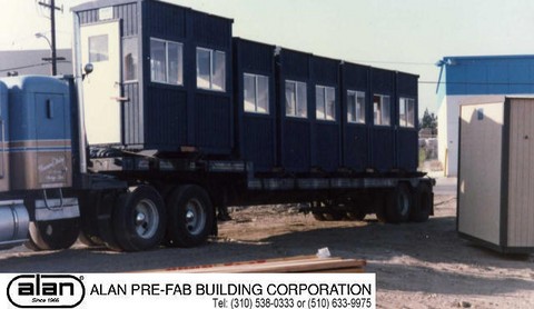 portable guard station, prefabricated security booth, forkliftable guard house, guard shack