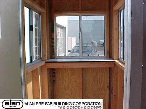 guard shack interior