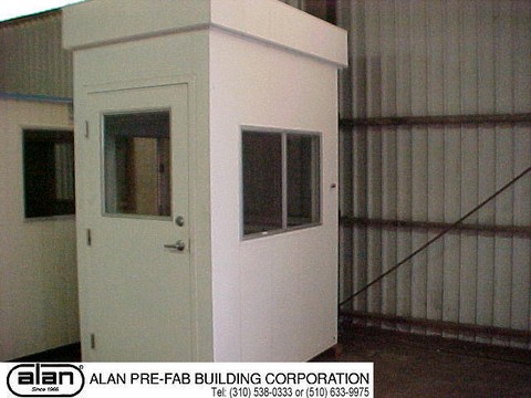 steel frame guard house