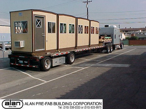 portable guard station, prefabricated security booth, forkliftable guard house, guard shack