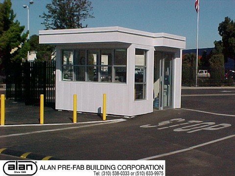 steel frame guard house