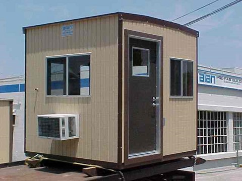 prefab guard station for rental lease